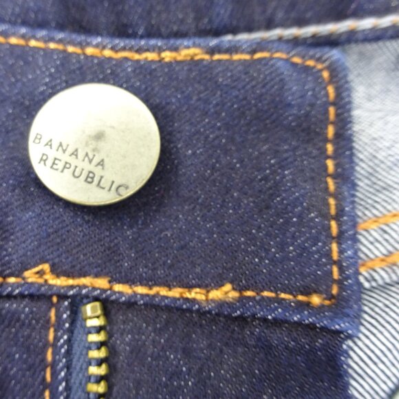 Banana Republic dark denim jeans, boot cut - Picture 6 of 8